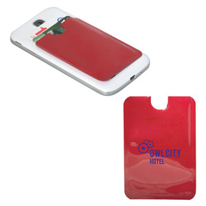 CU6577-C-MYCLOAK RFID CARD PHONE WALLET-Red (Clearance Minimum 390 Units)